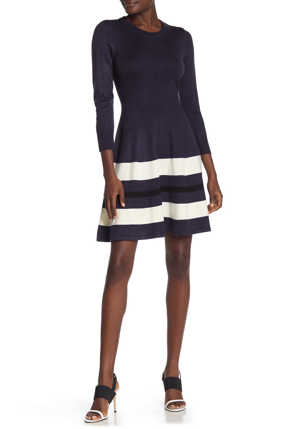 vince camuto navy dress nordstrom