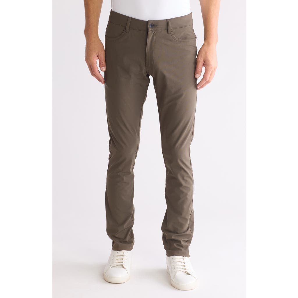Shop Vintage 1946 Tech Power Stretch Comfort Slim Leg Pants In Dk. Olive