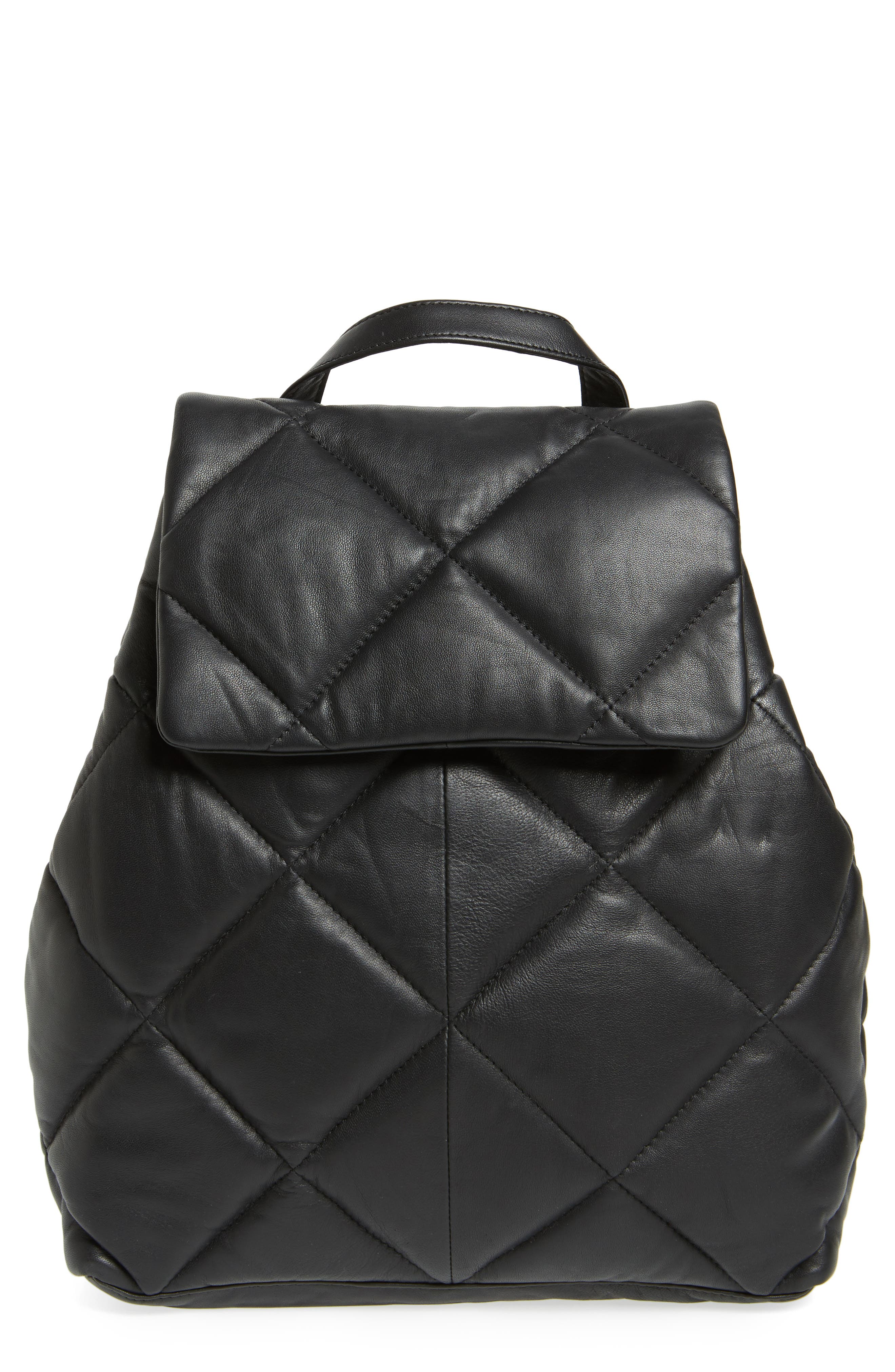 Bryan Puffer Quilted Leather Backpack Nordstrom