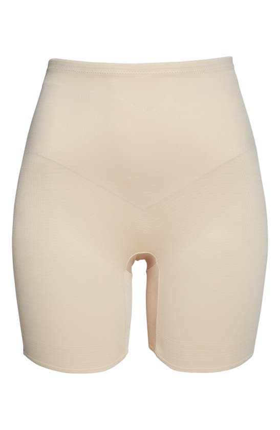 Tc Flex Perfect Boyshort Thigh Slimmer In Warm Beige