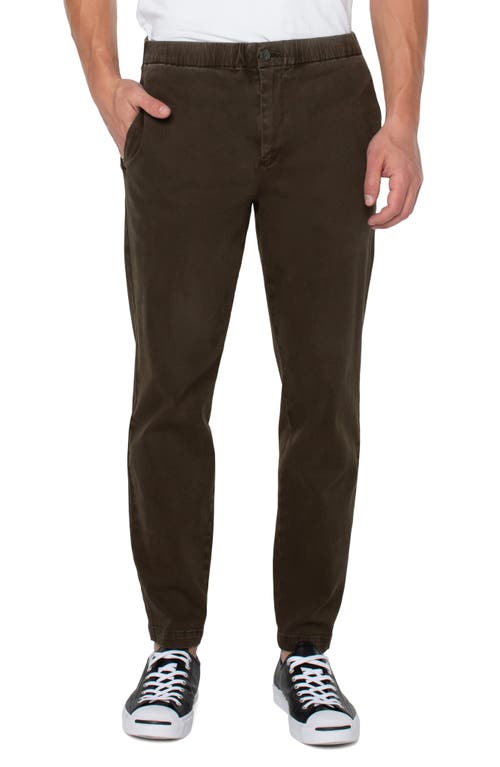 Liverpool Los Angeles Modern Off Duty Chino Pants in Moss