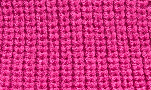 Kurt Geiger London Embellished Evil Eye Beanie In Fuchsia