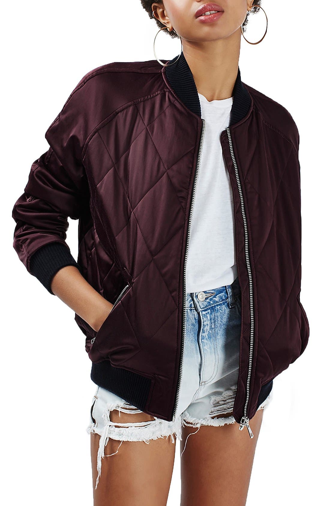 Quilted Bomber Jacket Nordstrom