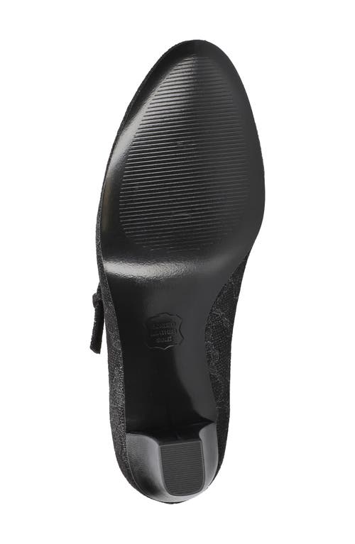 Easy Street Women's Meryl Mary Jane Pumps In Black Lace