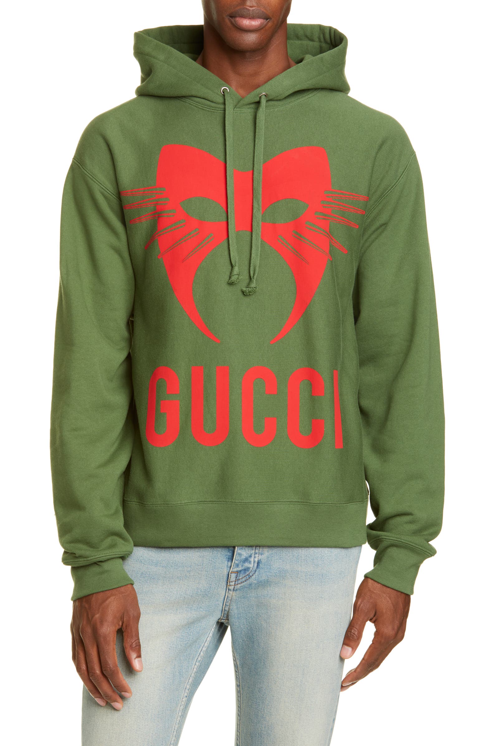 Gucci Manifesto Mask Graphic Pullover Hoodie | Nordstrom