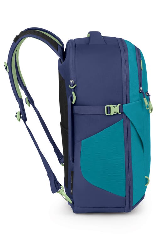 Shop Osprey Daylite 35-liter Travel Carry-on Backpack In Blue Spikemoss/alkaline