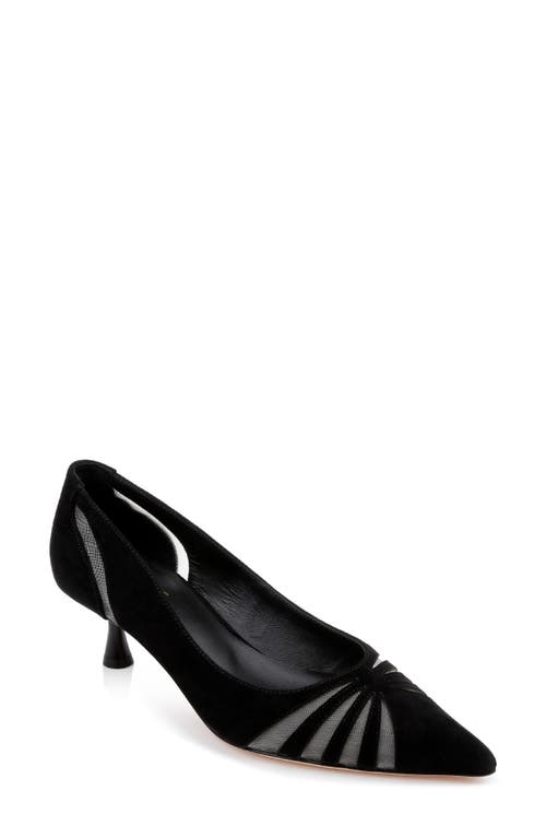 L AGENCE L'AGENCE EGLANTINE KITTEN HEEL PUMP