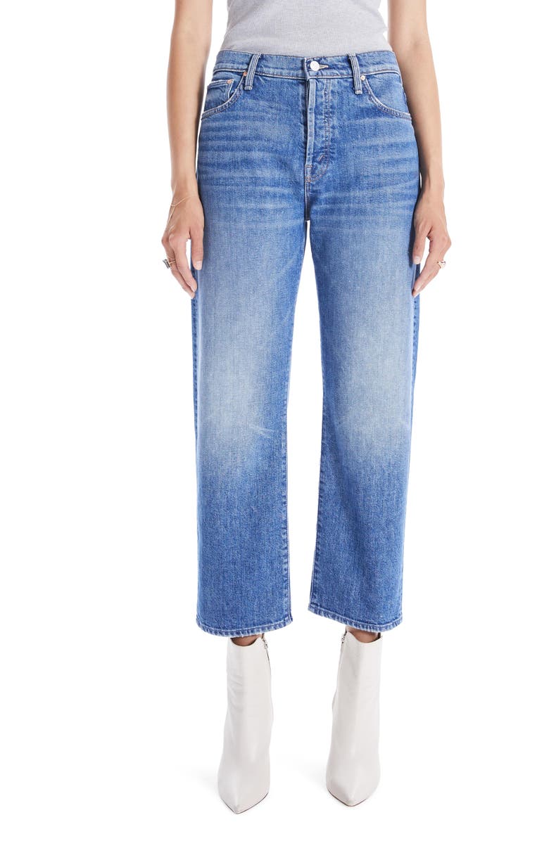MOTHER The Ditcher Crop Straight Leg Jeans | Nordstrom
