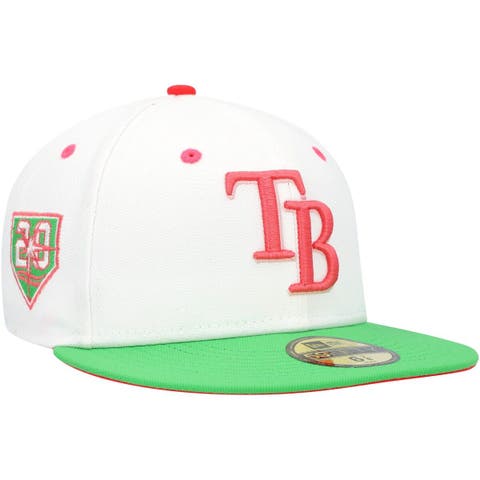 Men's New Era White/Green Baltimore Orioles 50th Anniversary Watermelon Lolli 59FIFTY Fitted Hat
