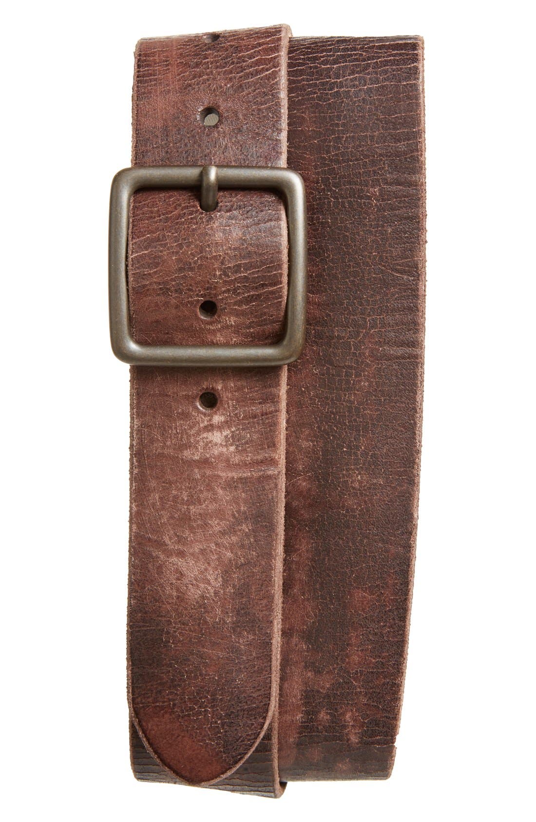 John Varvatos Star USA Burnished Leather Belt Nordstrom