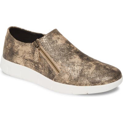 Johnston & Murphy Tracy Platform Sneaker, Metallic