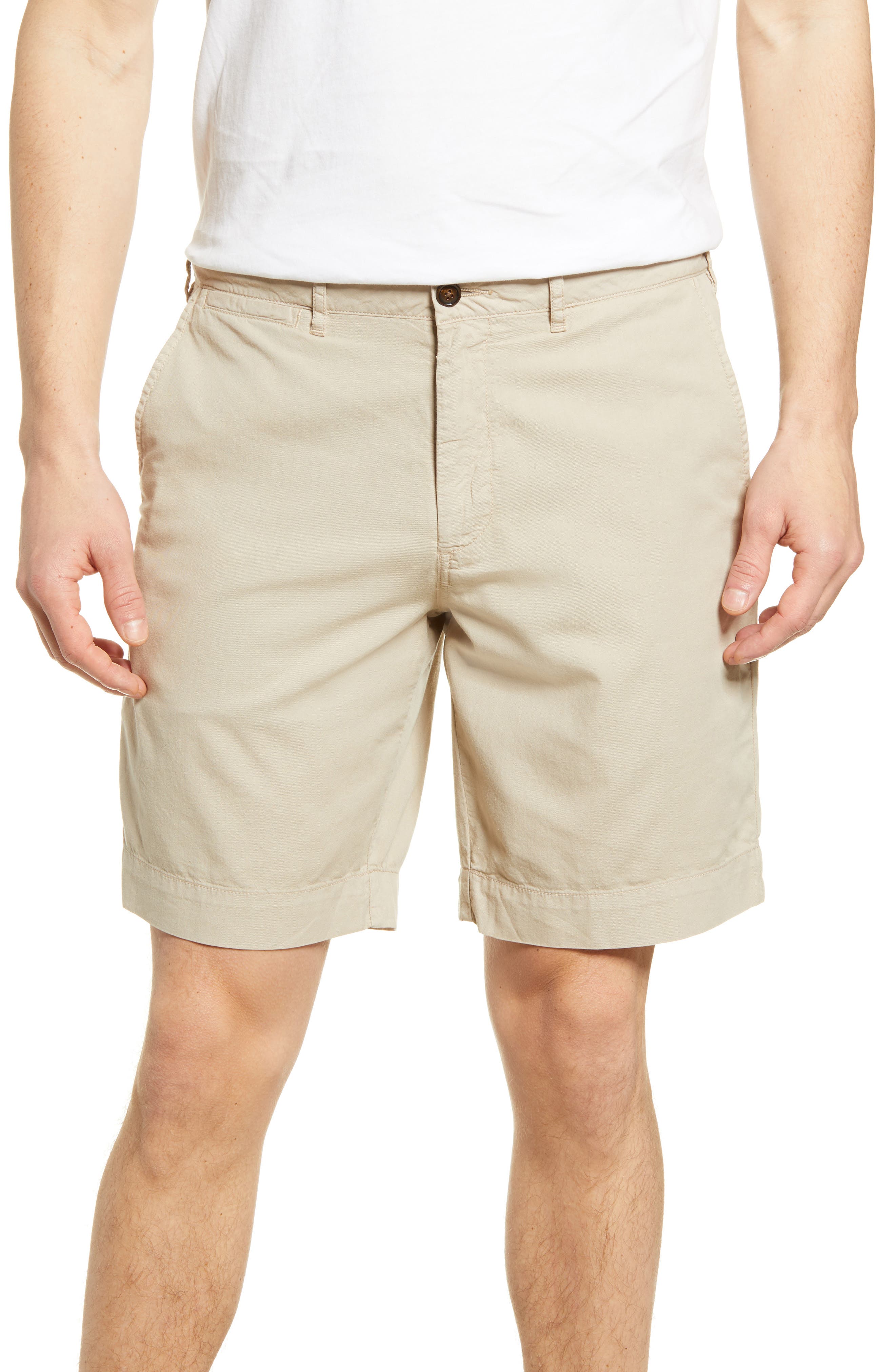 Faherty Island Life Shorts In Khaki