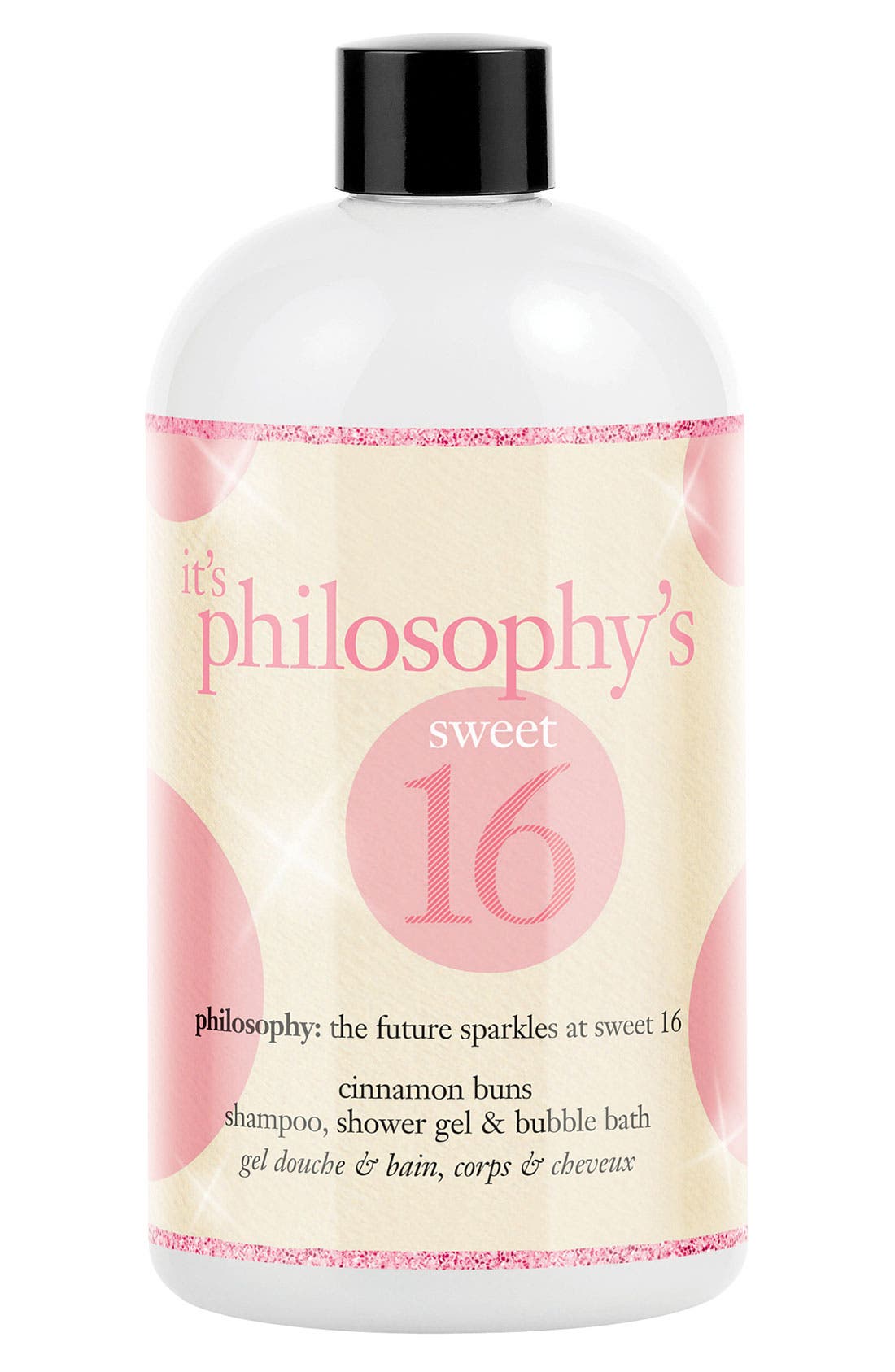 philosophy 'sweet 16 cinnamon buns' shampoo, shower gel & bubble bath