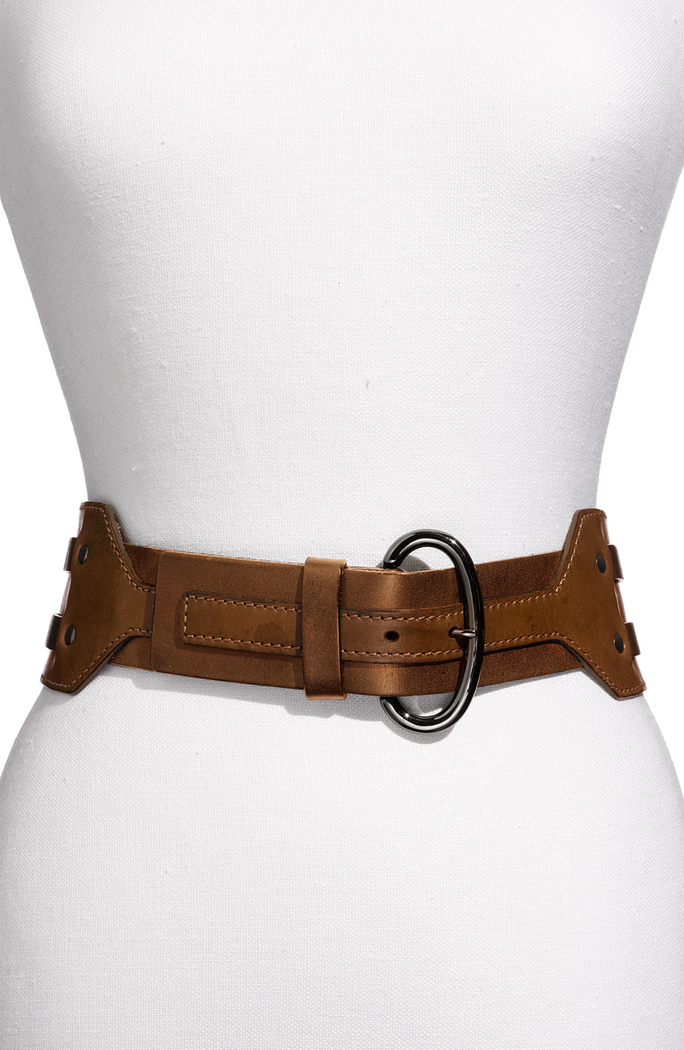 Linea Pelle Leather Belt | Nordstrom