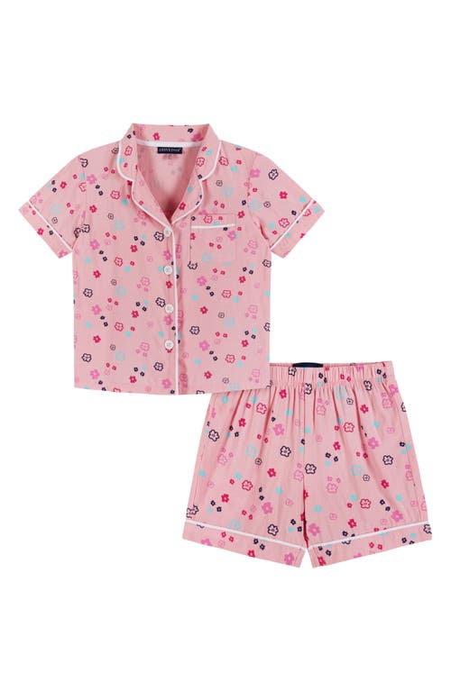 Andy & Evan Kids' Floral Print Two-Piece Short Pajamas at Nordstrom,