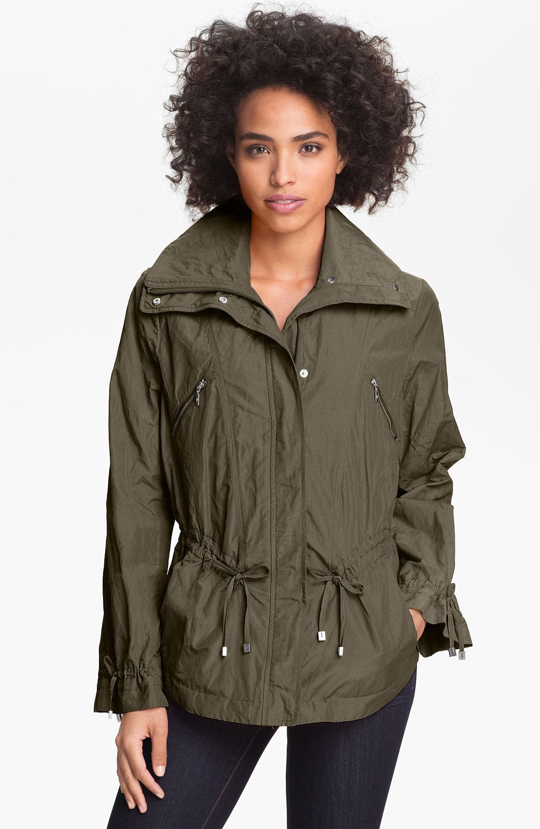 cole haan tie waist coat