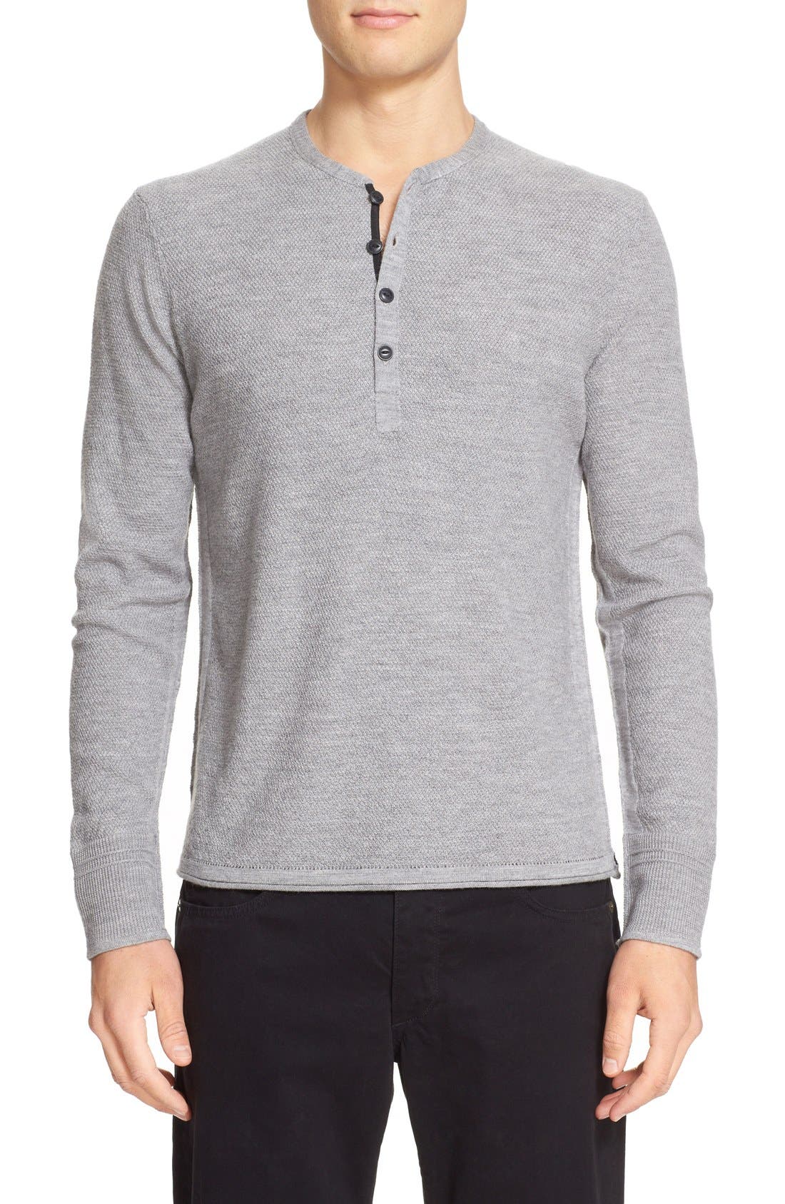 rag & bone Merino Wool Henley (Nordstrom Exclusive) Nordstrom