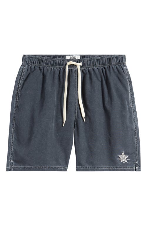 Bdg Urban Outfitters Drawstring Shorts In Washed Black