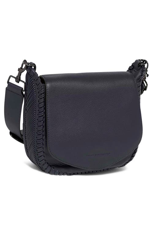Aimee Kestenberg All For Love Leather Crossbody Bag In Navy