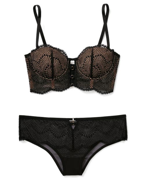 Shop Adore Me Margaritte Push Up Balconette Bra In Black