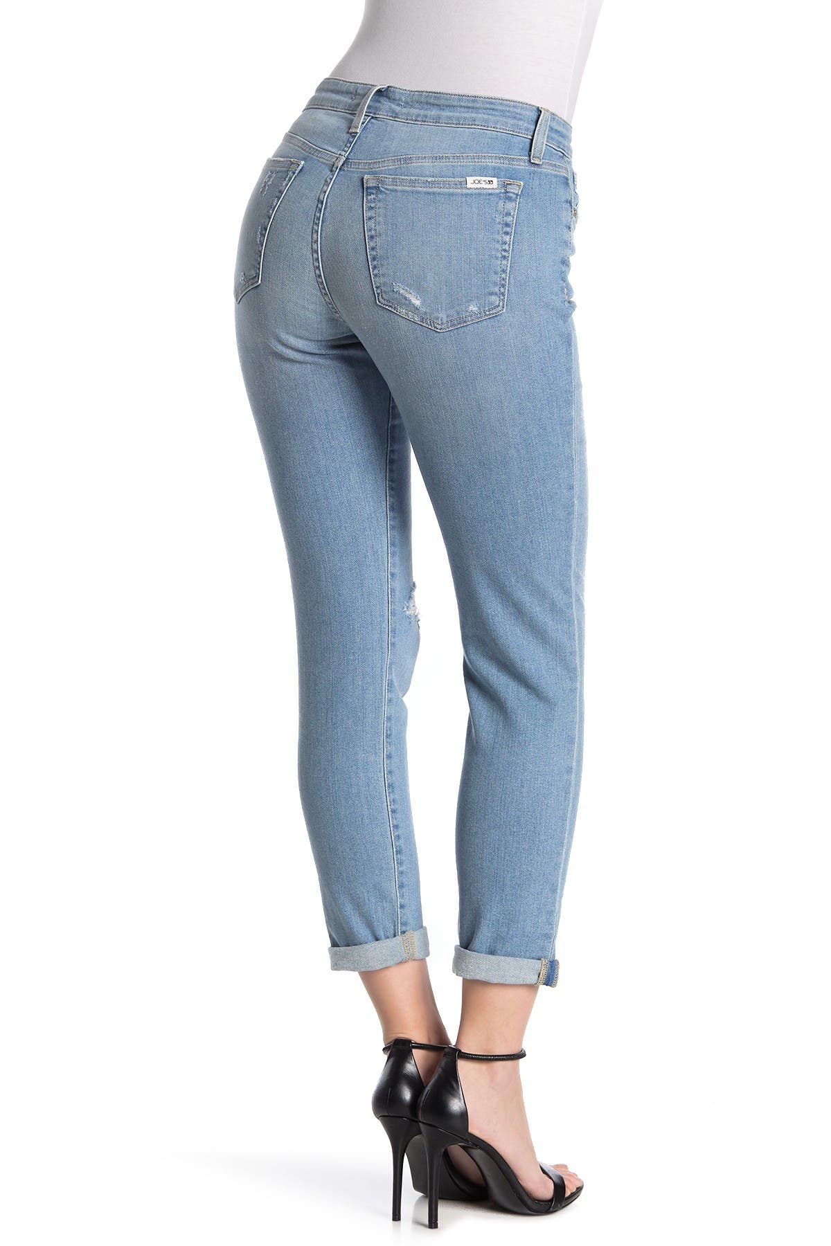 joe's jeans boyfriend slim crop