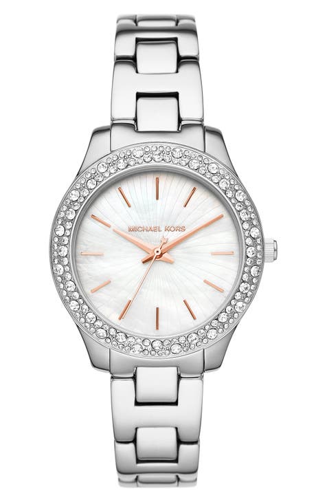 Liliane Pavé Bracelet Watch, 36mm