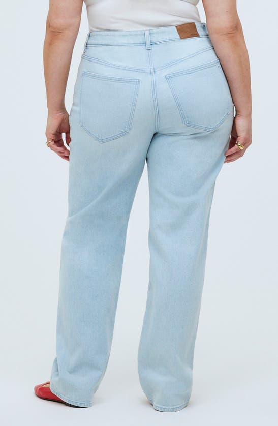 Shop Madewell '90s Straight Leg Jeans In Ward Wash
