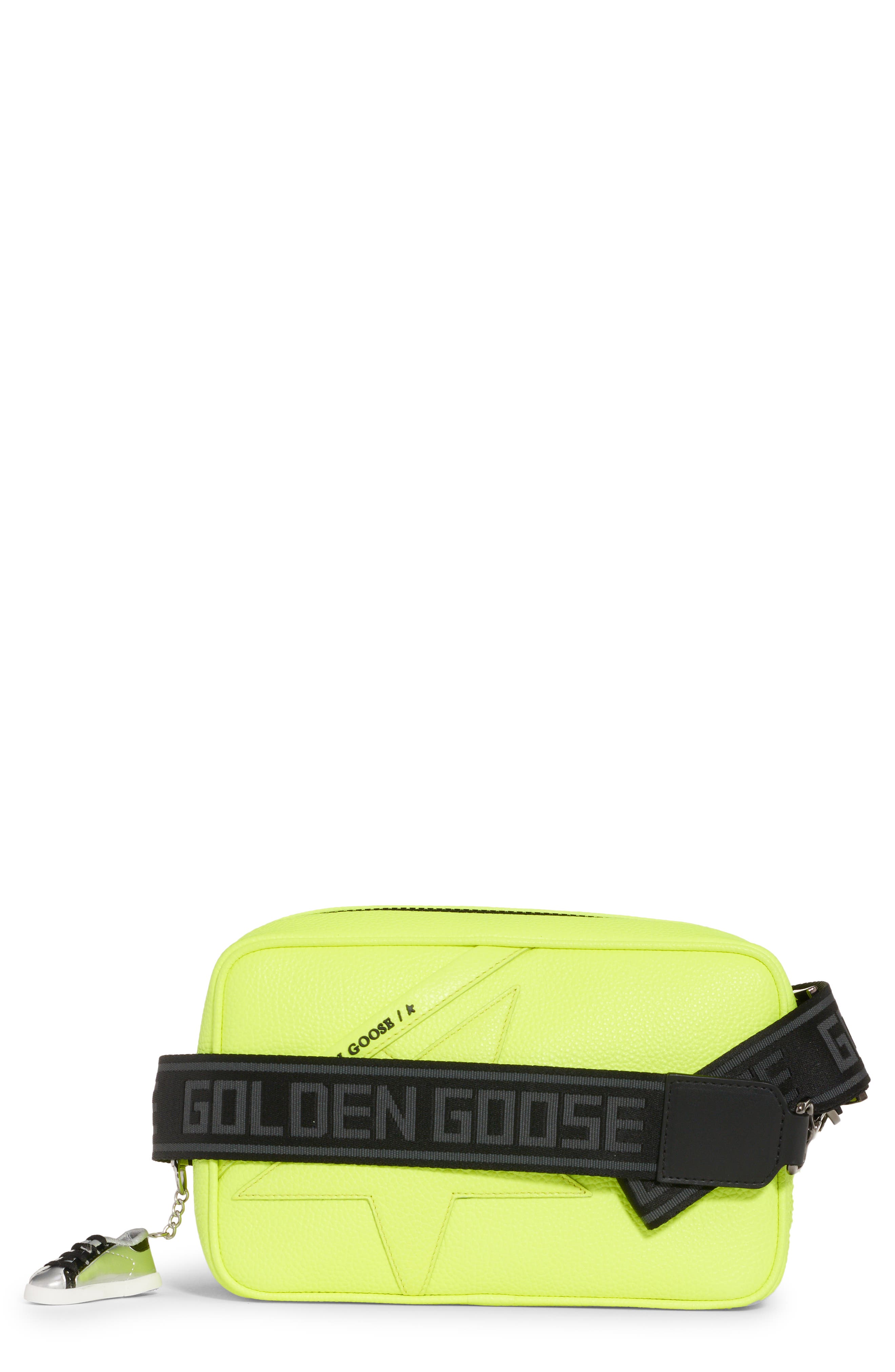golden goose star leather camera bolsa