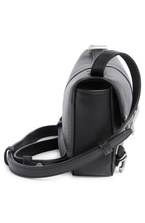 Rag & Bone Max Leather Convertible Shoulder Bag In Blk