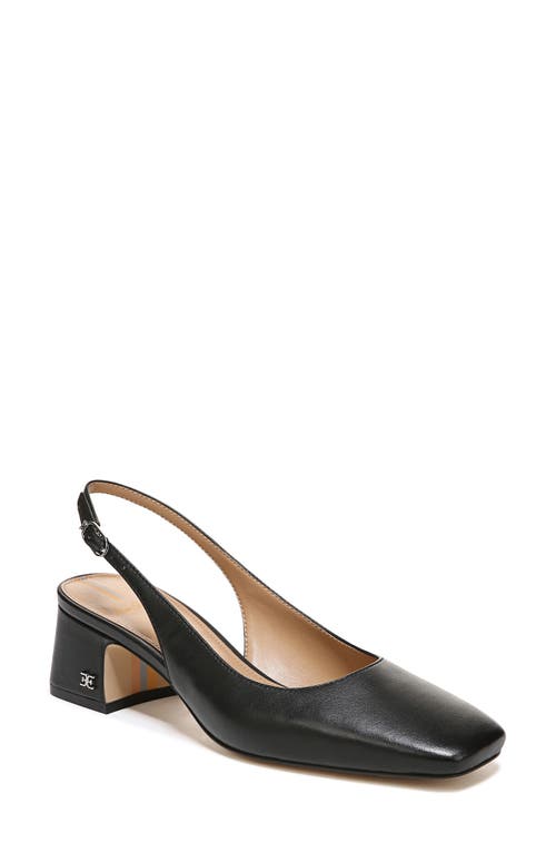 Sam Edelman Terra Slingback Pump Black at Nordstrom,