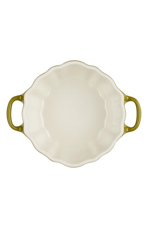 Le Creuset Figural Pumpkin Mini Baking Dish In Olive