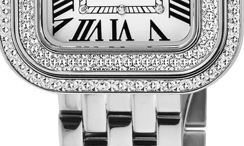 Gv2 Bellagio Diamond Swiss Bracelet Watch, 30mm In Silver