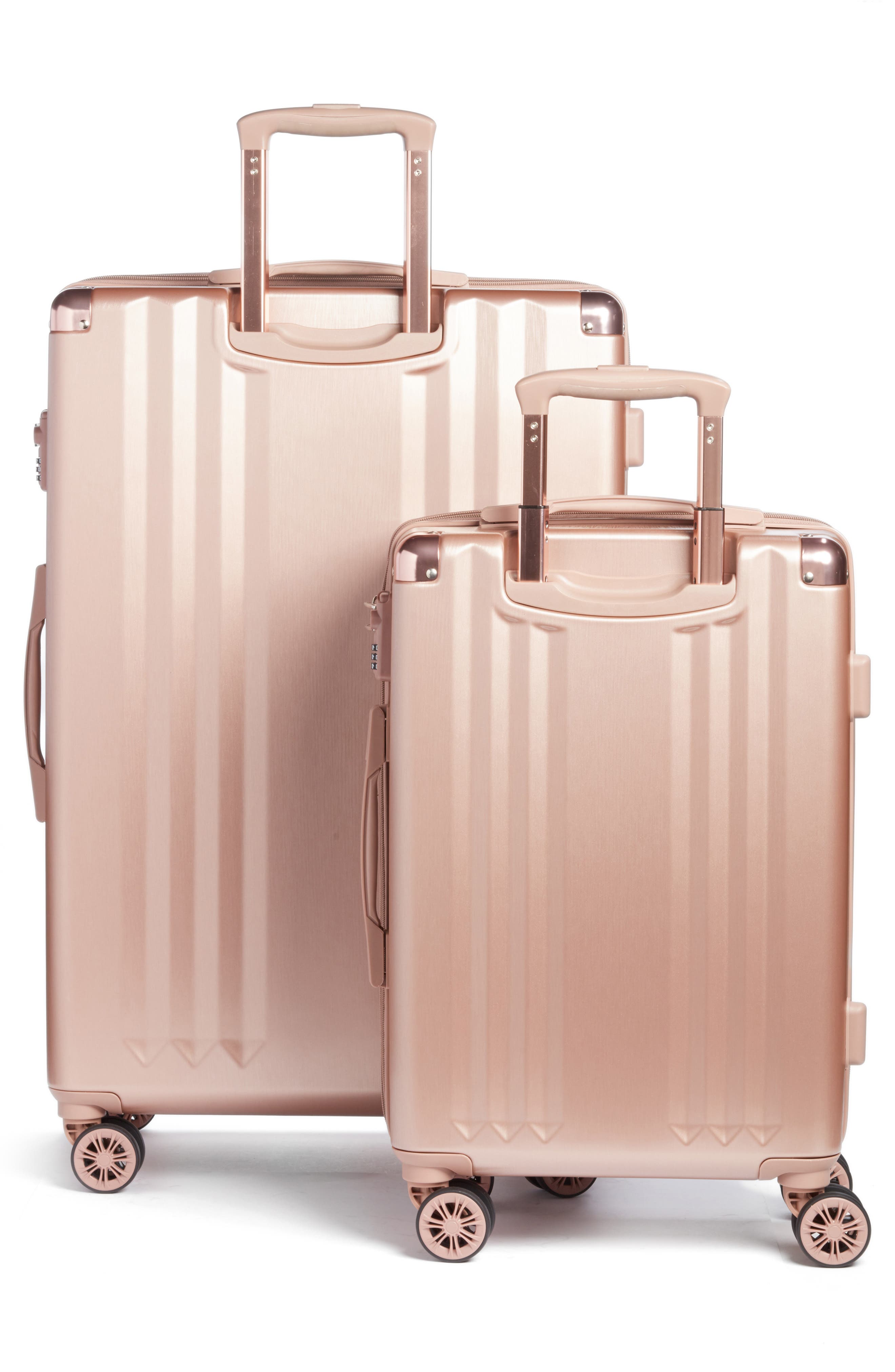 ambeur 2 piece spinner luggage set