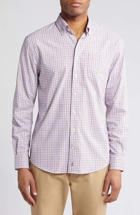 Men's Purple Button Up Shirts