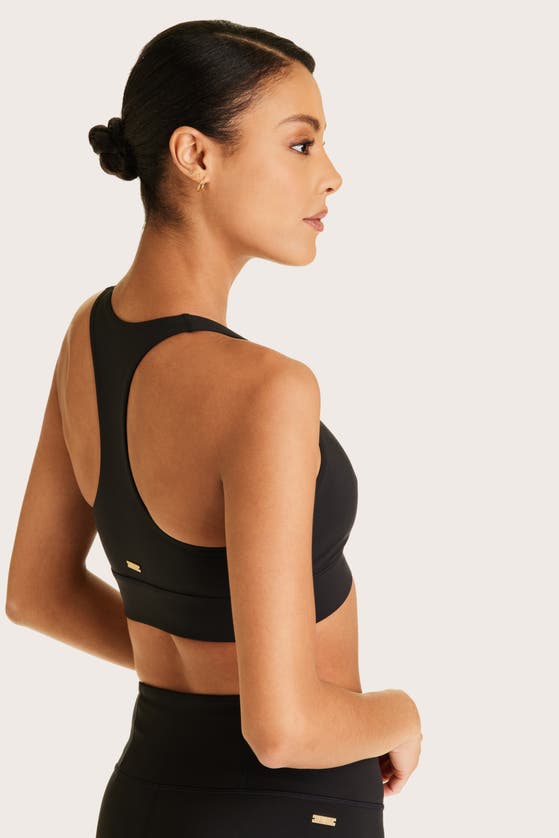 Alala Barre Racer Bra In Black