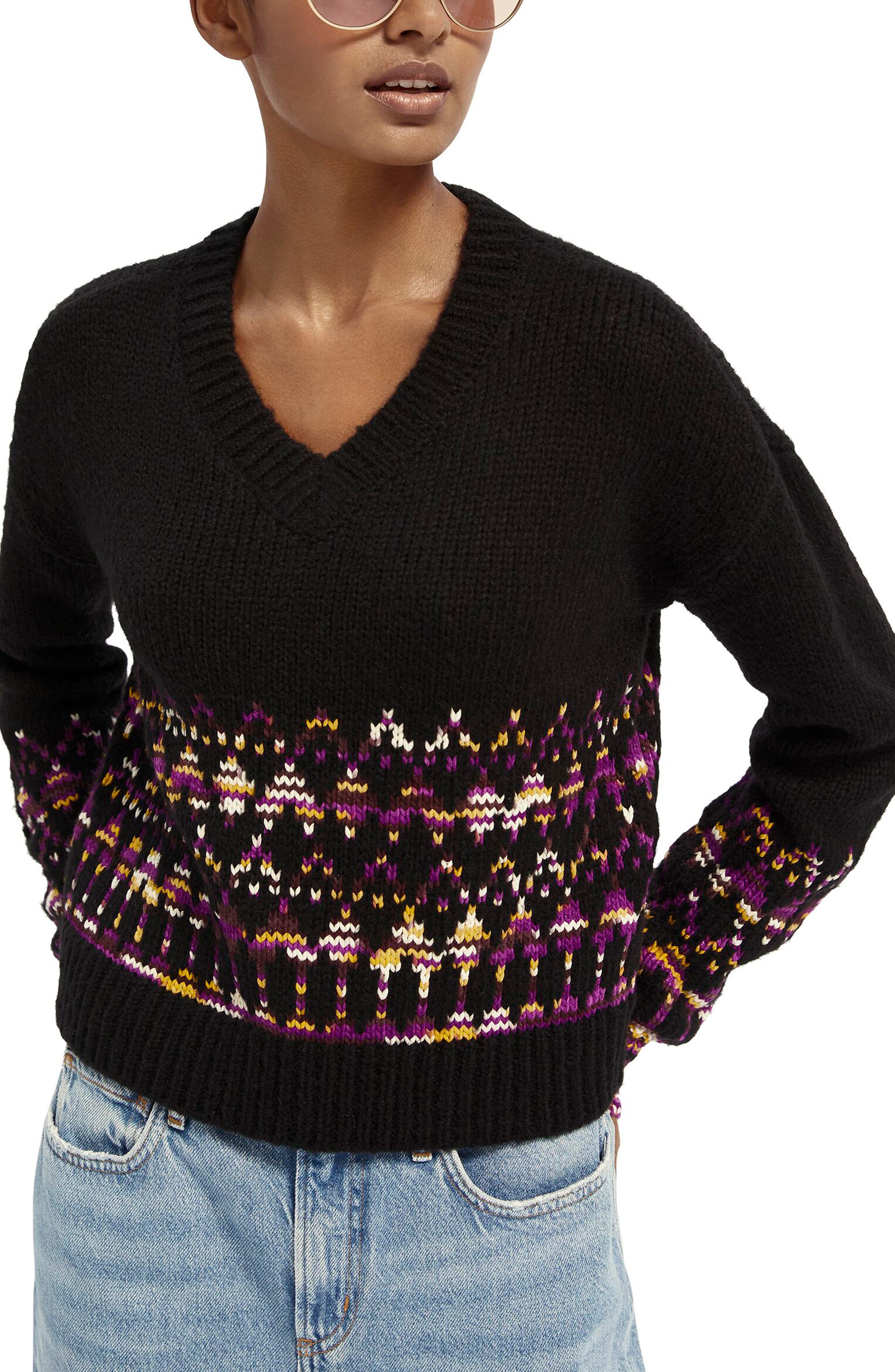 scotch and soda fair isle sweater