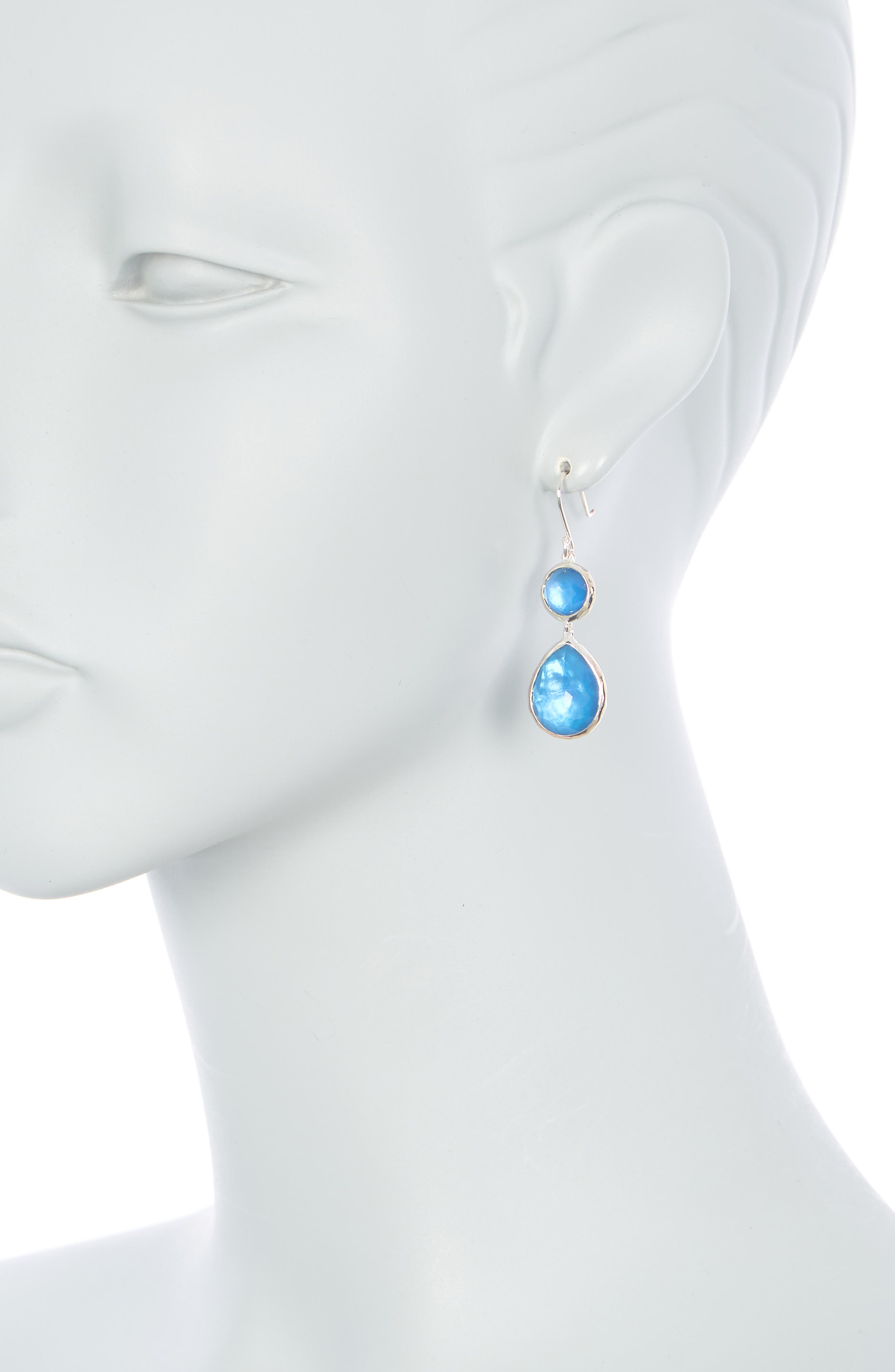 Ippolita Sterling Silver Wonderland Double Drop Earrings