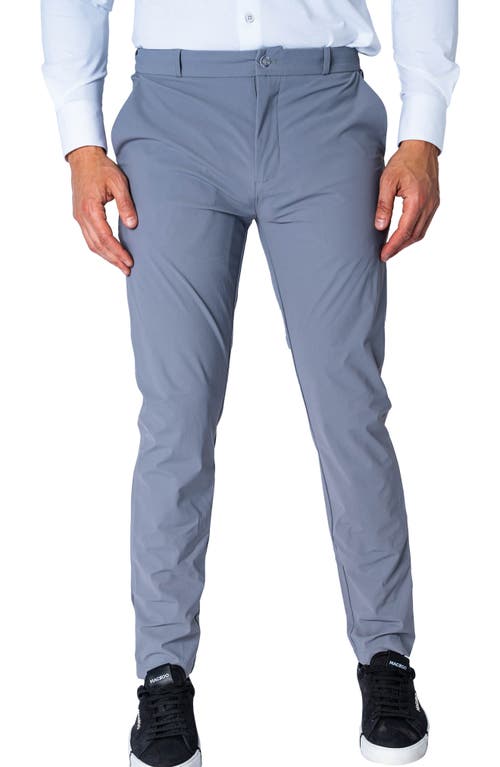 Maceoo Slim Fit Stretch Pants Grey at Nordstrom, X 32