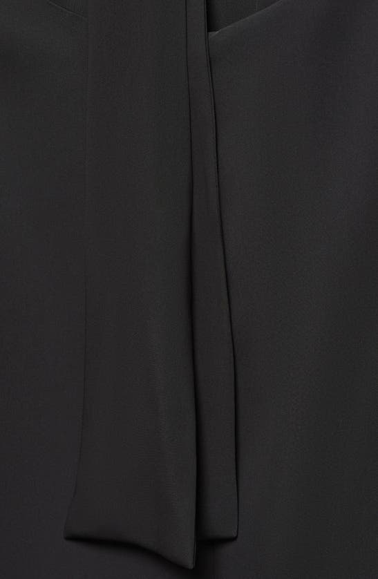 Shop Mango Bobiet Halter Minidress In Black