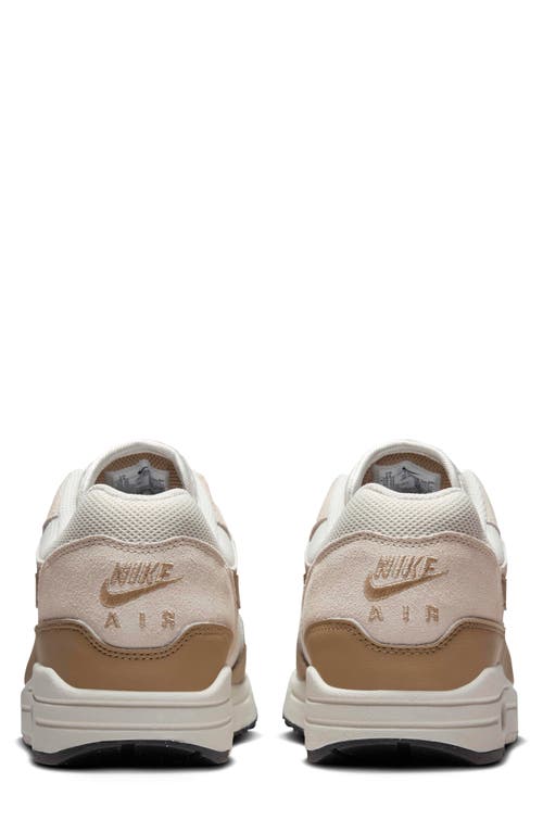 Shop Nike Air Max 1 Essential Sneaker In Phantom/khaki/light Brown