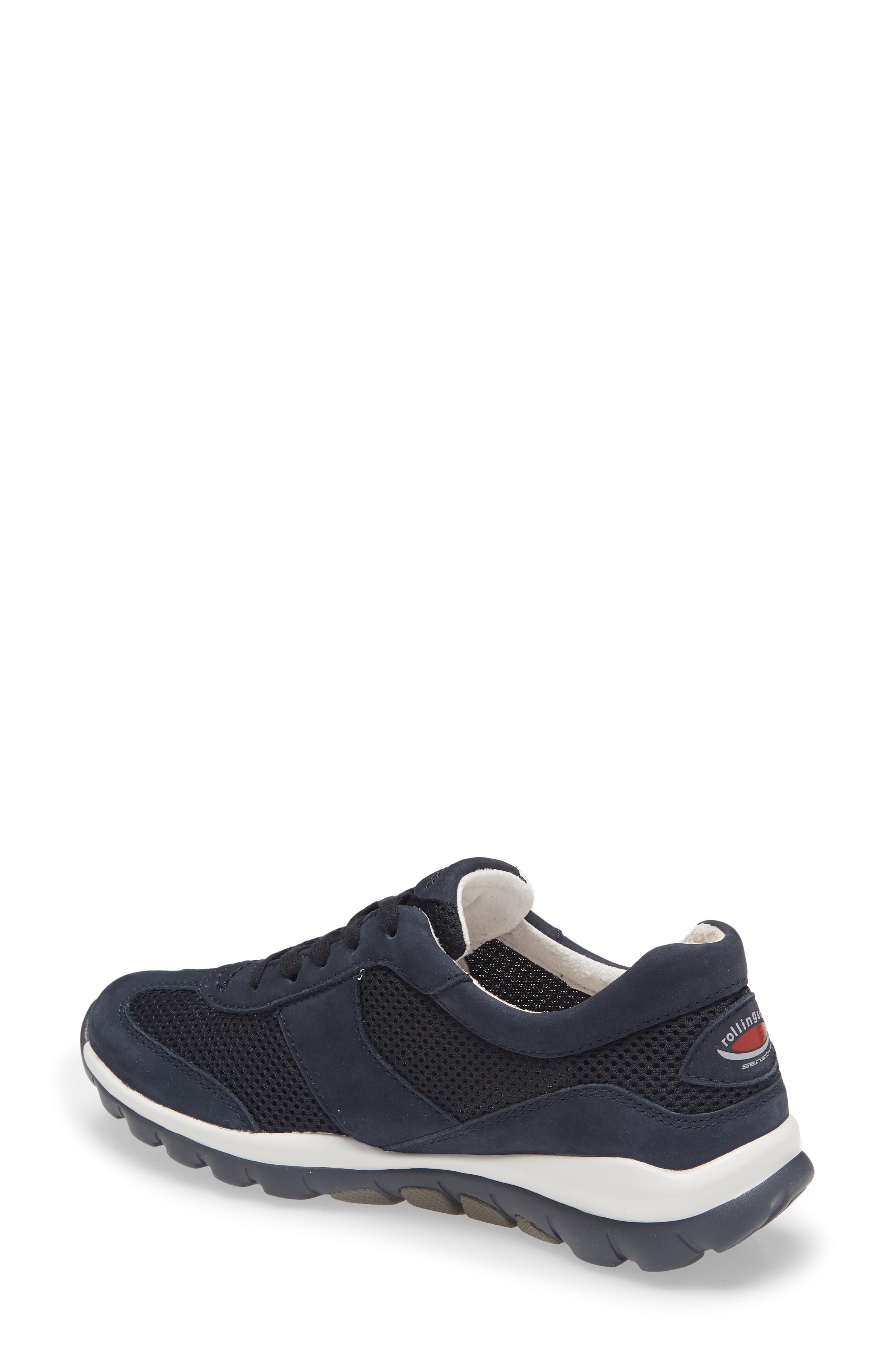 Gabor Rolling Soft Perlato Sneakers Blauw♥ | OnlineShoeShop.nl®