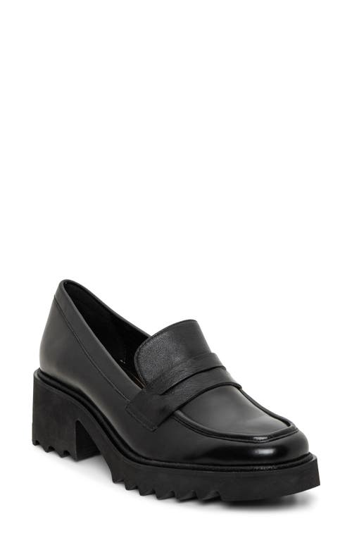 Shop Ara Prism Platform Penny Loafer In Black