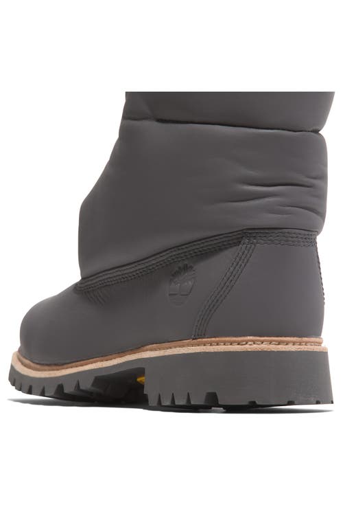 Timberland Men's 6 Boots In Dark Grey Full Grain