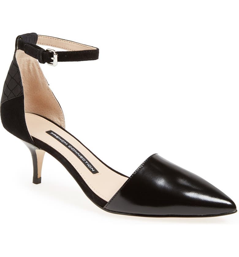 French Connection 'Enora' d'Orsay Leather Pump (Women) | Nordstrom