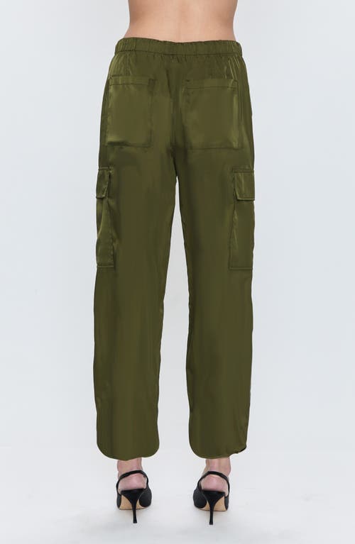 Shop Pistola Jade Lightweight Cargo Pants In Vineyard