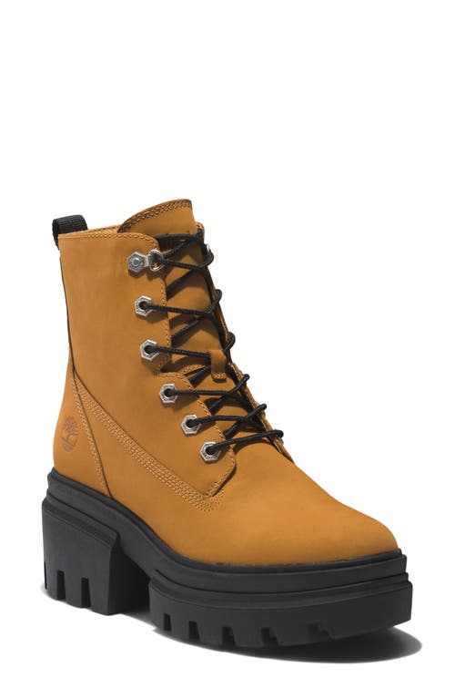 Timberland Everleigh Bootie in Wheat Nubuck at Nordstrom, Size 9.5