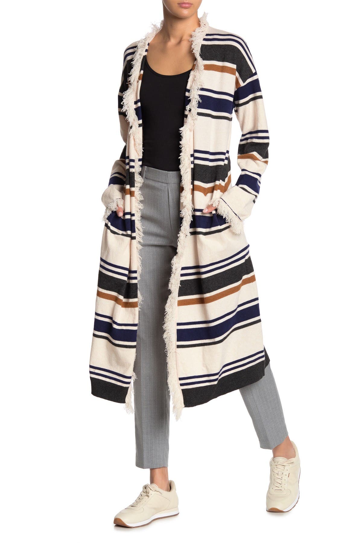 western duster cardigan