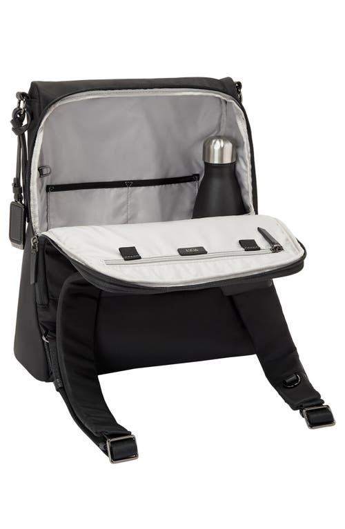 Tumi Liv Convertible Tote In Black/gunmetal