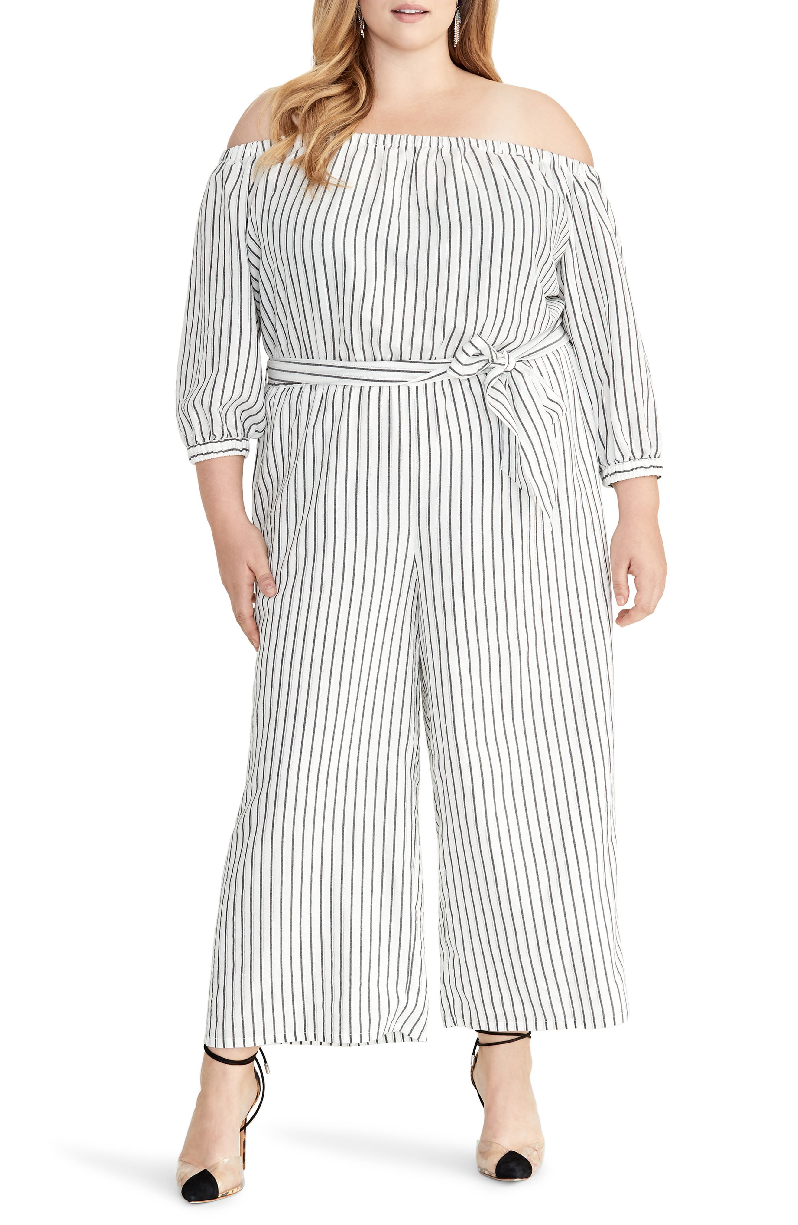 rachel roy one shoulder jumpsuit