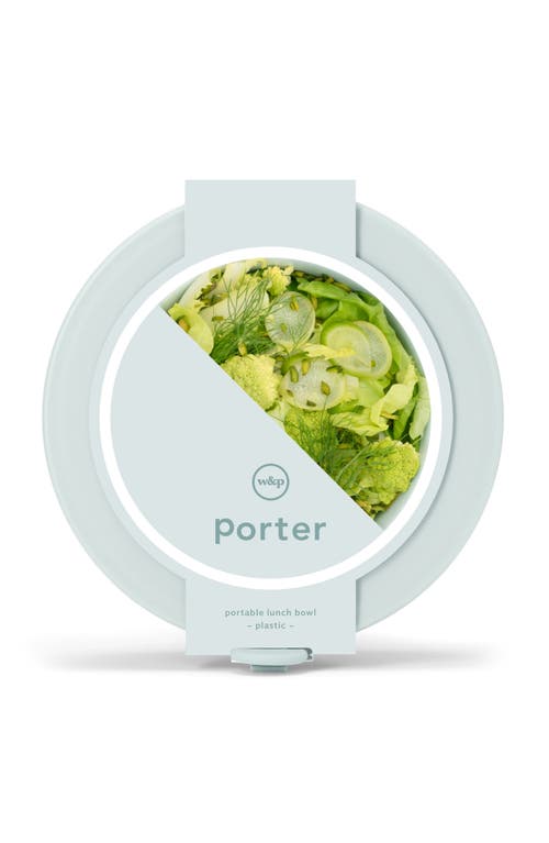W&p Design Porter Reusable Portable Lidded Bowl In Mint